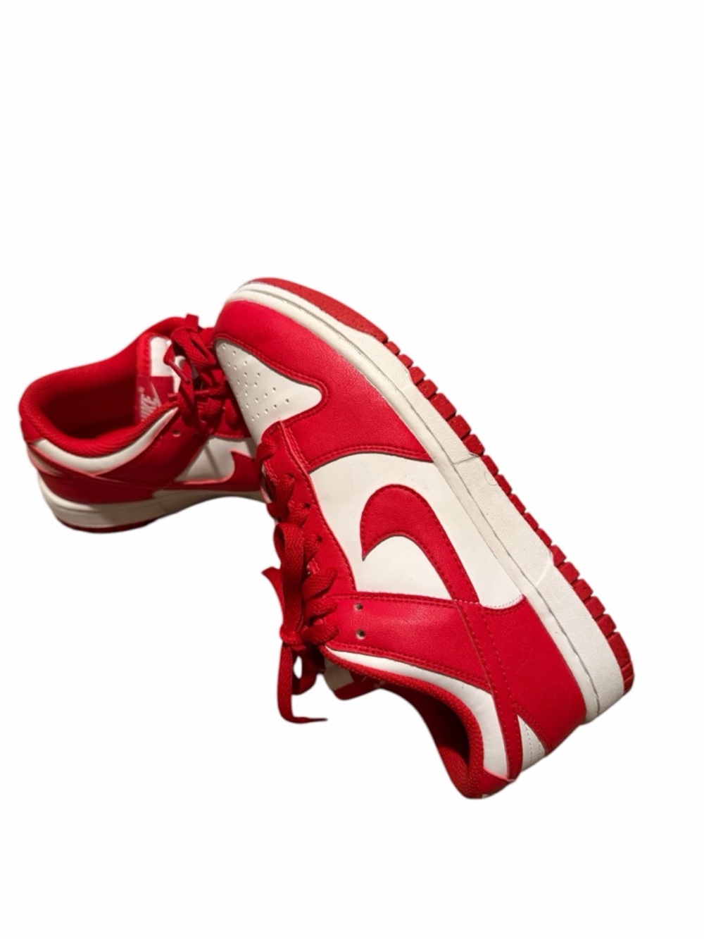 Nike Red Low-Top Sneakers